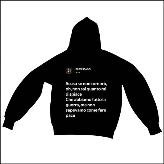 100 MESSAGGI - LAZZA | BASIC HOODIE